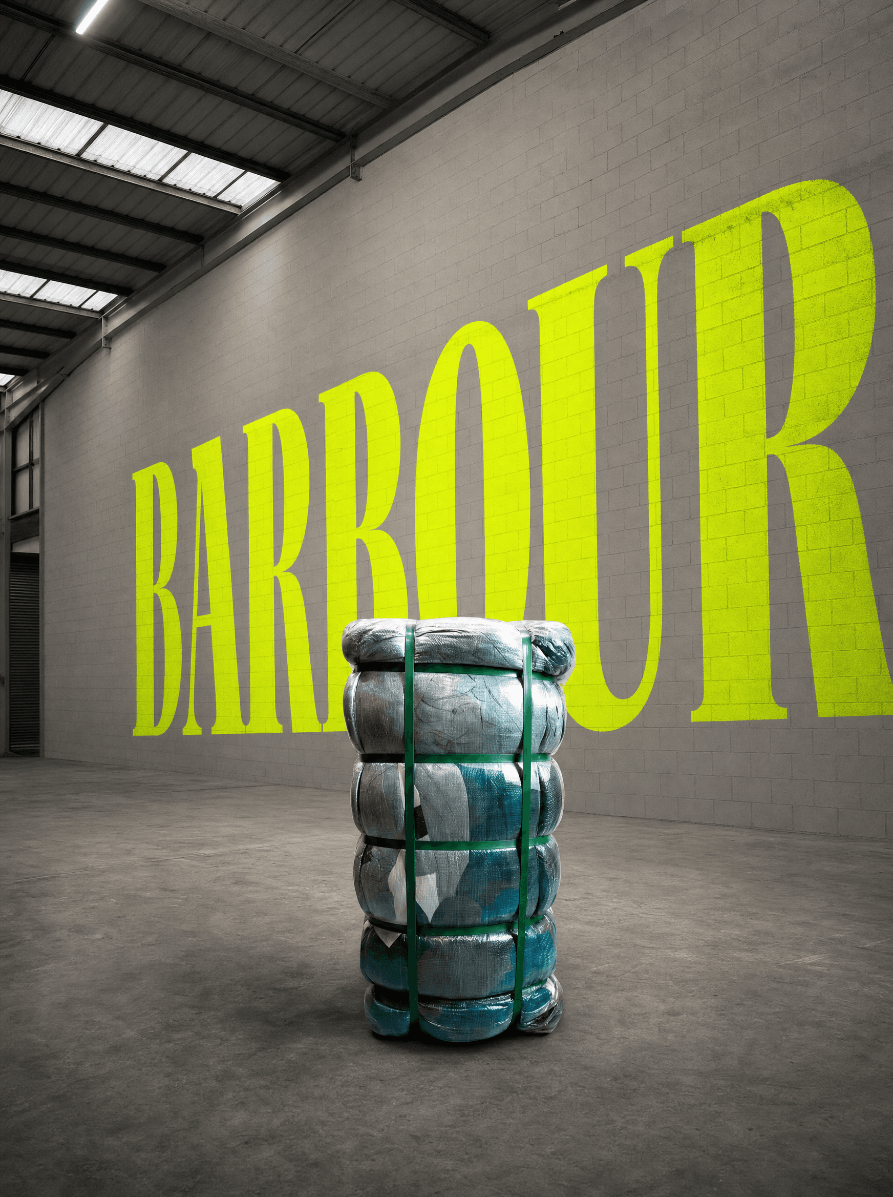 Vintage Barbour balen — Excellent Vintage groothandel Bovenkarspel